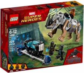 Lego Marvel Super Heroes: Pojedynek z nosorożcem w pobliżu kopalni (76099)
