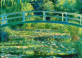 Bluebird Puzzle 1000: Japoński ogród, Claude Monet, 1899 (60043)