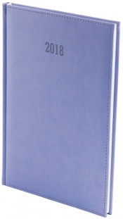Kalendarz 2018 A5 tygodniowy Vivella fioletowy
