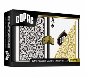 Karty COPAG Bridge Elite Black Gold 100, (01432)