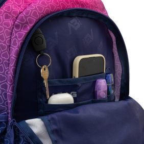 Astrabag, Plecak Hexagon - Pink Ombre, AB200