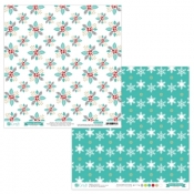 Papier dwustronny 30,5 x 30,5 cm - Xmas Boutique 01, 5 szt. (PYDU-012-P01)