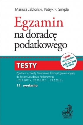 Egzamin na doradcę podatkowego Testy - Mariusz Jabłoński, Patryk Piotr Smęda
