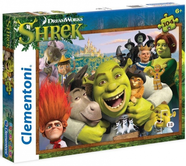 Puzzle 104 elementy Shrek (27943)