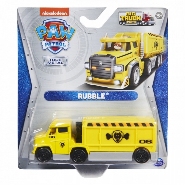 Pojazd Psi Patrol Big Truck Pups Die Cast Rubble (6063833/20136543)