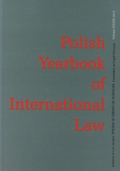 Polish Yearbook of International Law Tom XXXIII
