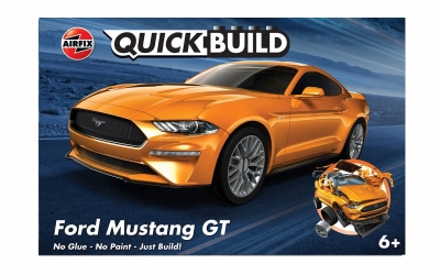<img src='https://webimage.pl/pics/433/1/d5055286661433.jpg' style='height:440px' /> Klocki konstrukcyjne Airfix QUICKBUILD Ford Mustang GT