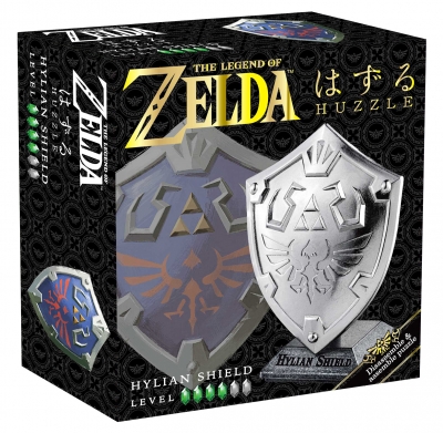 <img src='https://webimage.pl/pics/433/1/d5407005151433.jpg' style='height:440px' /> Łamigłówka Huzzle The Legend of Zelda Hylian Shield poziom 4/6