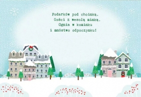 Karnet B6 - Auto z choinką