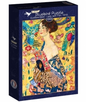 Puzzle 1000 Kobieta z wachlarzem, Gustave Klimt