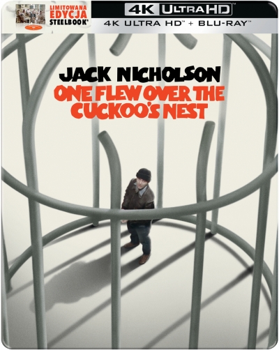 Lot nad kukułczym gniazdem (2 Blu-ray 4K Steelbook)