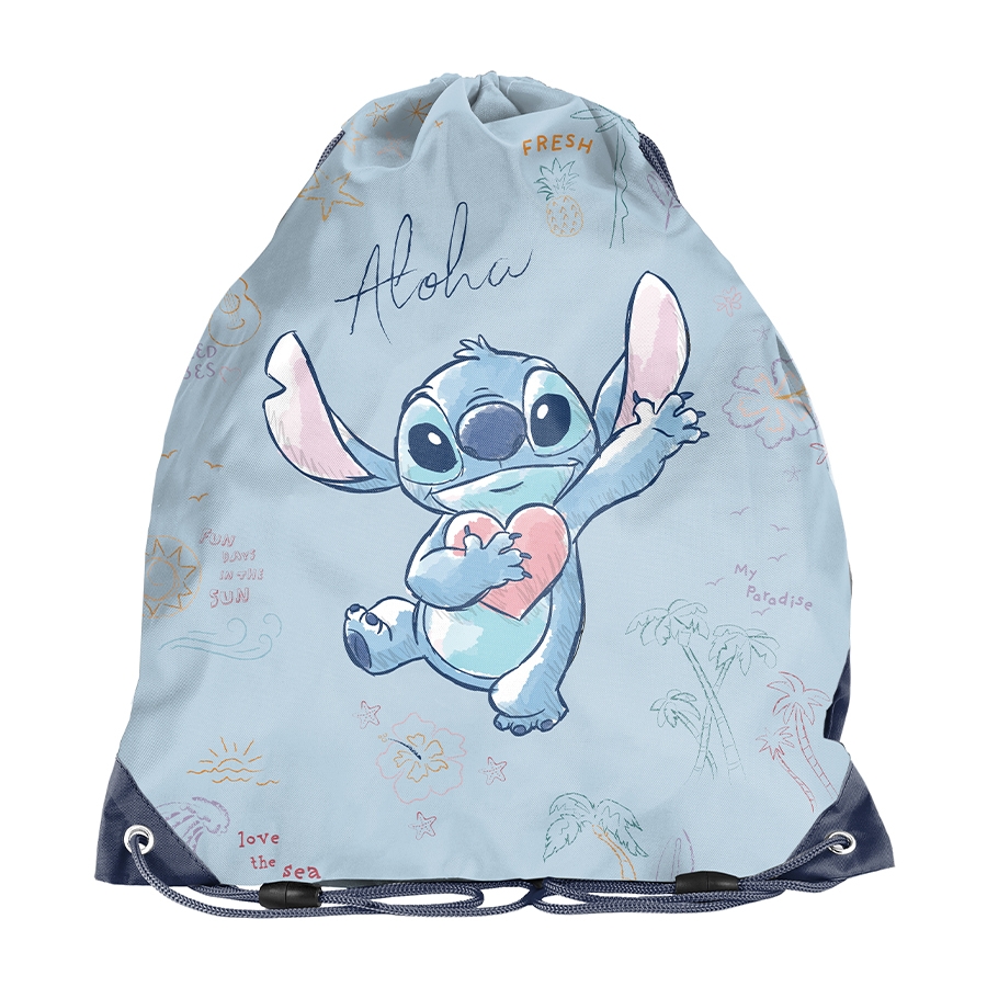 Worek na buty - Stitch -  Blue Aloha