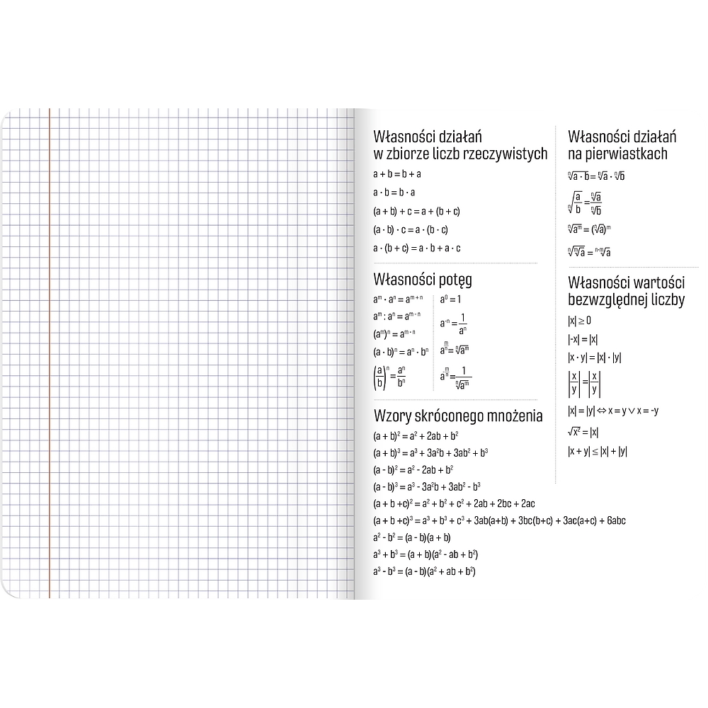 Zeszyt A5/60k kratka - Matematyka