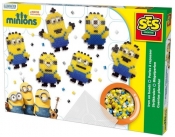 Koralikowe prasowanki - Minionki duży zestaw