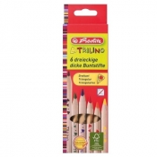 Kredki Herlitz Trilino, 6 kolorów