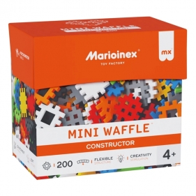Mini Waffle - Konstruktor, 200 elementów