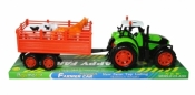 Traktor z przyczepą