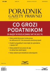 Co grozi podatnikom za błędy w rozliczeniu VAT w 2017 r.