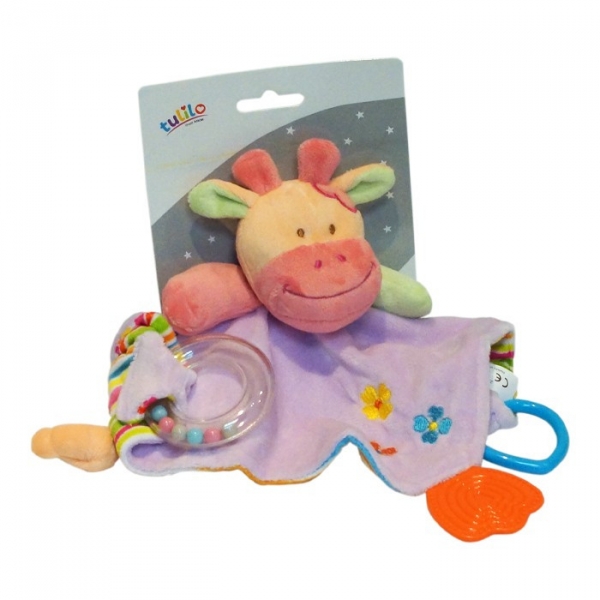 Przytulanka New Baby Miluś z dodatkami Żyrafka 25 cm (4994d)