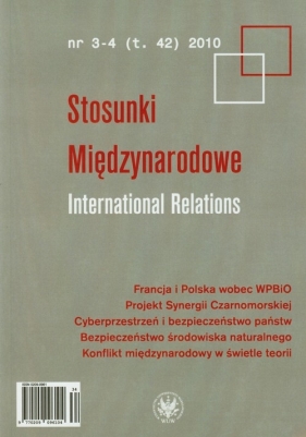 Stosunki Międzynarodowe 3-4/2010 International Relations - Opracowanie zbiorowe