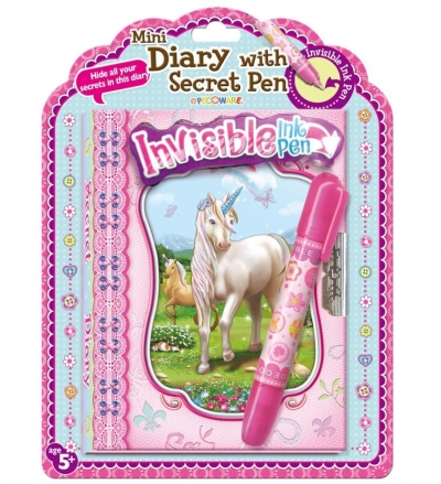 Pamiętnik z niewidzialnym długopisem Jednorożce