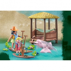 Playmobil Wiltopia, Wyprawa z delfinami rzecznymi (71143)