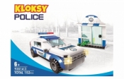 Klocki Kloksy: Policja wóz patrolowy 152 elementy