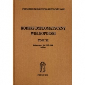 Kodeks dyplomatyczny Wielkopolski Tom XI - Praca zbiorowa