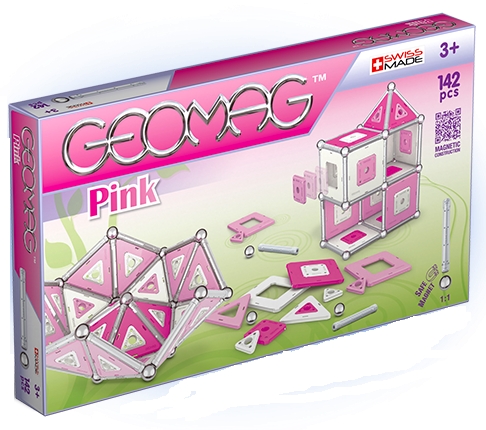Geomag Pink - 142 elementów (GEO-343)