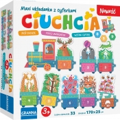 Maxi układanka - ciuchcia