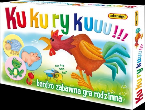 Kukuryku Gra Towarzyska (Zgnieciony kartonik) (6434)