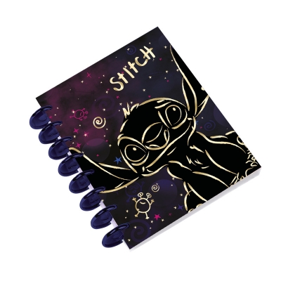 Kołobrulion B5 Disney Gold Stitch Big Ring 100 kartek wzór 2