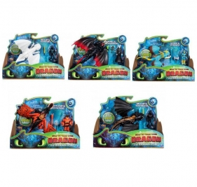 Dragons: Smok z wikingiem wzory