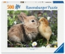 Ravensburger, Puzzle 500: Królik i kurczaczek (12001900) Wiek: 12+