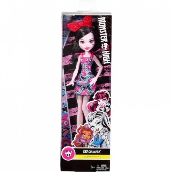 MONSTER HIGH Straszyciółki, Draculaura (DTD90/DVH18)