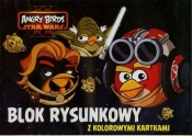 Blok rysunkowy A4 Angry Birds z kolorowymi kartkami 16 kartek - <br />