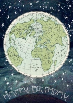 Karnet B6 z kopertą Urodziny Ziemia i Gwiazdy