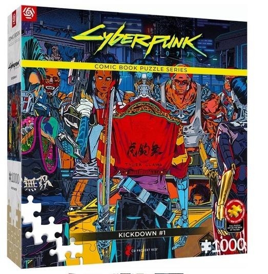 <img src='https://webimage.pl/pics/435/1/d5908305251033.jpg' style='height:440px' /> Puzzle 1000 Cyberpunk 2077 Kickdown