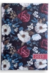 Kalendarz 2025 A5 kwiaty