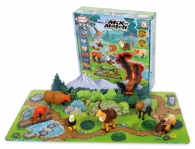 MalBlo Magnetic Mini Zwierzęta leśne