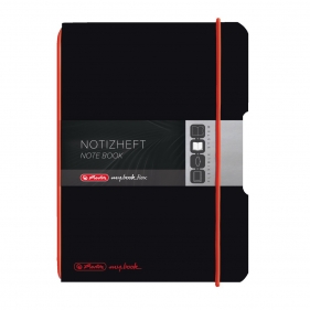 Notatnik my.book Flex A6/40k kratka - czarny (11361599)