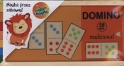 Drewniane domino Tradycyjne 28 klocków (130636)