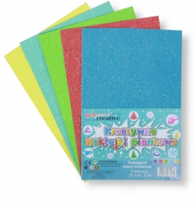 Naklejki piankowe transport 20,3x31,20cm 5szt