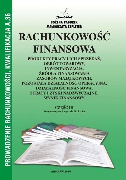 Rachunkowość Finansowa Część III w.2014