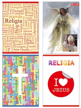 Brulion tematyczny Dan-Mark do religii A5 krata 80 Jan Paweł II - DANMARK