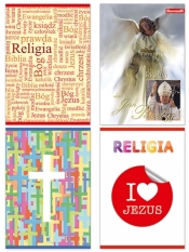 Brulion tematyczny Dan-Mark do religii A5 krata 80 Jan Paweł II