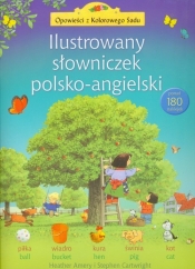 Ilustrowany słowniczek polsko angielski Opowieści z Kolorowego Sadu