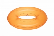 Koło do pływania przezroczyste 51 cm pomarańczowe (36022/46435)