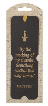 Szekspir Zakładka papierowa - Makbet