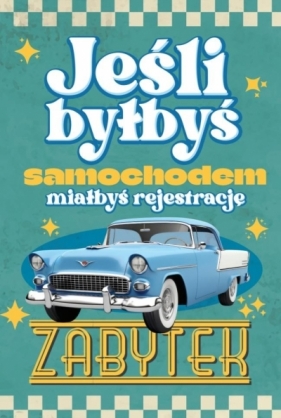 Karnet Urodziny Samochód zabytkowy męski